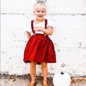 Beige Daphne Pleated Skirt